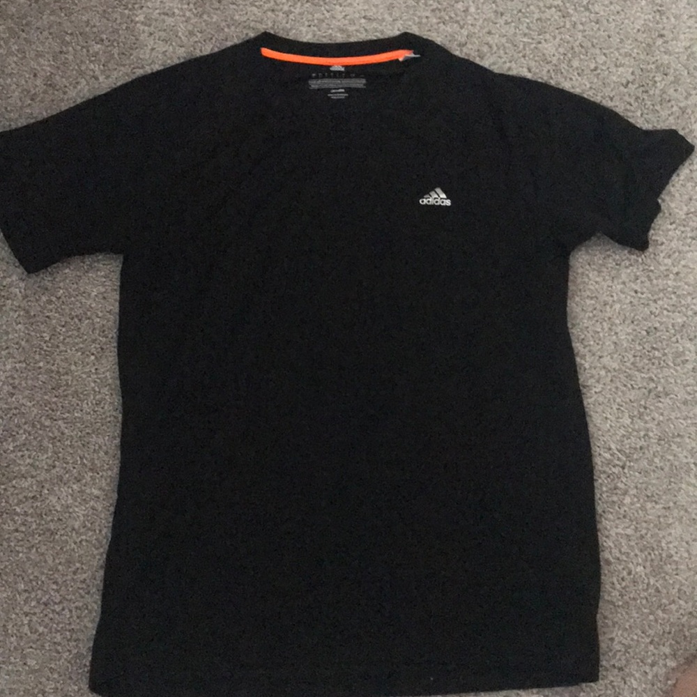 Black Adidas Workout Shirt
